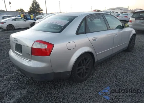 2002 Audi A4 1.8T z USA, uszkodzony, nr VIN WAULC68E52A307388